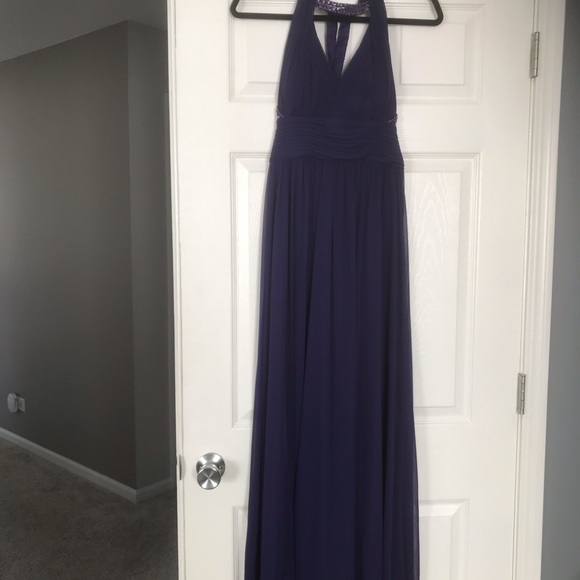 Cache Open Back With Beaded Straps Dress - Picture 10 of 11